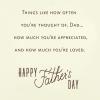Hallmark Fathers Day Card for Dad from Son (Wonderful Dad)(Dad  We Don’t Often Say It)