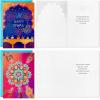 Hallmark Golden Thread Diwali Card Assortment (16 Cards with Envelopes)