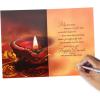 Hallmark Golden Thread Diwali Greeting Cards (6 Cards with Envelopes) Happy Diwali(Diwali Candle)