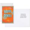 Hallmark Golden Thread Diwali Greeting Cards (6 Cards with Envelopes) Happy Diwali(Happy Diwali)