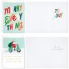 Hallmark Good Mail Christmas Cards Assortment, Merry Everything (5 Cards with Envelopes)(Merry Everything  Pack of Cards)