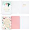 Hallmark Good Mail Christmas Cards Assortment, Merry Everything (5 Cards with Envelopes)(Plaid and Pine  Pack of Cards)