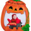 Hallmark Keepsake Halloween Ornament 2025, Baby’s First Halloween 2025 Photo Frame(2025 Baby’s First Halloween)