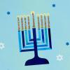 Hallmark Tree of Life Hanukkah Boxed Cards (16 Cards and Envelopes) Modern Menorah(Modern Menorah Hanukkah Cards)