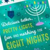 Hallmark Tree of Life Hanukkah Cards, Latkes and Lights (6 Cards with Envelopes)(Latkes and Lights  6 Cards with Envelopes)