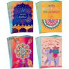 Hallmark Golden Thread Diwali Card Assortment (16 Cards with Envelopes)