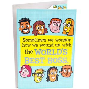 Hallmark Boss’s Day Pop Up Card from All (Big Fuss)(From World’s Best Employees)