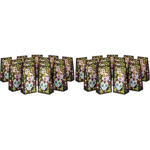Hallmark Day of the Dead Party Favor and Wrapped Treat Bags (15 Ct.) for Halloween, Día de los Muertos, Class Parties, Care Packages and More(Treat (Pack of 2))