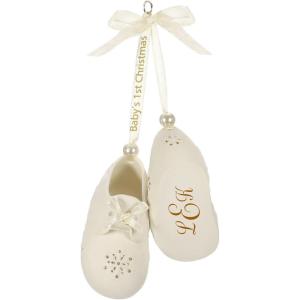 Hallmark Keepsake Halloween Ornament 2025, Baby’s First Halloween 2025 Photo Frame(Personalized Baby Bootie)