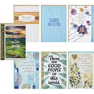Hallmark Thank You Card Assortment, 7 Cards with Envelopes (Special Connections) for Nurses Day, Admin Professional Day, Appreciation(Thank You Card Assortment)