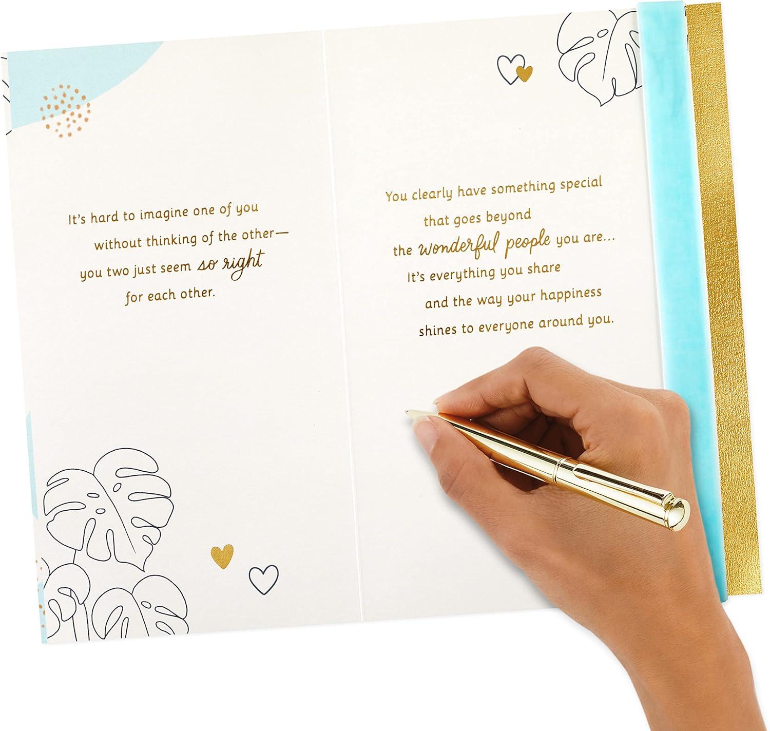 imageHallmark Wedding Card Bridal Shower Card Engagement Card So Right for Each OtherSo Right for Each Other