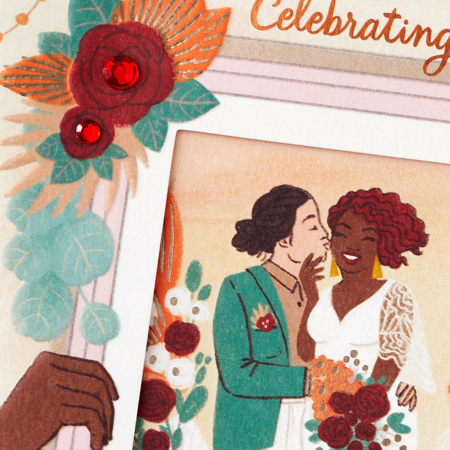 imageHallmark Wedding Card Bridal Shower Card Engagement Card from All Celebrating You TwoCelebrating You Two