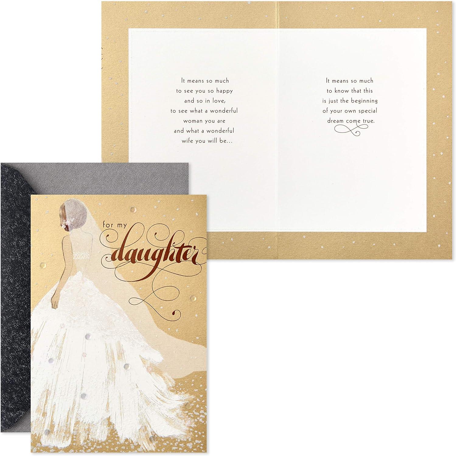 imageHallmark Wedding Day Card for Daughter Dream Come True 599RZB1360