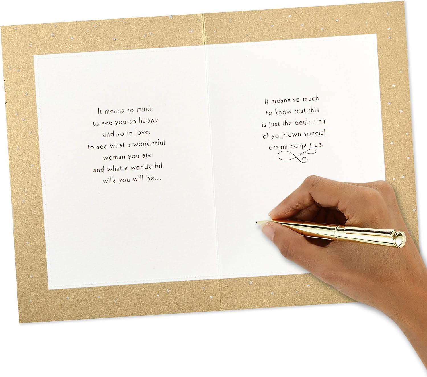 imageHallmark Wedding Day Card for Daughter Dream Come True 599RZB1360