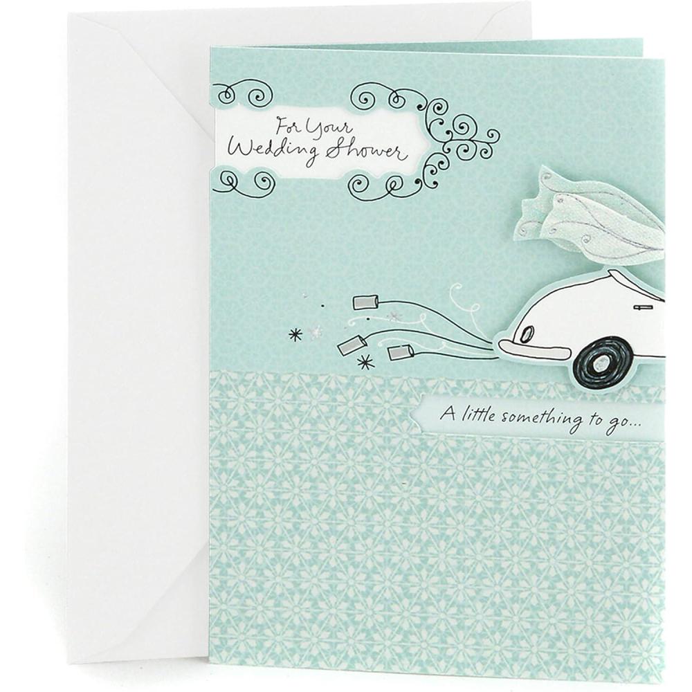 imageHallmark Wedding Shower Greeting Card GetAway Car