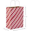 Hallmark 13″ Large Gift Bag Assortment, Holiday Icons (12 Paper Gift Bags in Assorted Designs for Hanukkah or Christmas | Stripes, Polka Dots, Snowflakes, Christmas Trees)