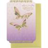 Hallmark Golden Thread Wedding Card (Butterflies)