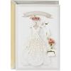 Hallmark Signature Wedding, Bridal Shower, or Engagement Card (Here Comes the Bride)