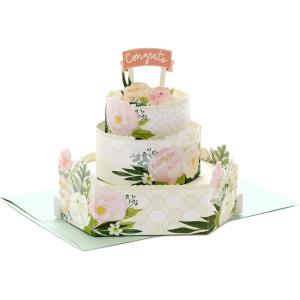 Hallmark Paper Wonder Pop Up Wedding Card, Engagement Card, Bridal Shower Card (Congrats)(Pop Up  Happy Life Together)