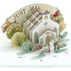 Hallmark Signature Paper Wonder Pop Up Wedding Card (Happy Wedding Day)