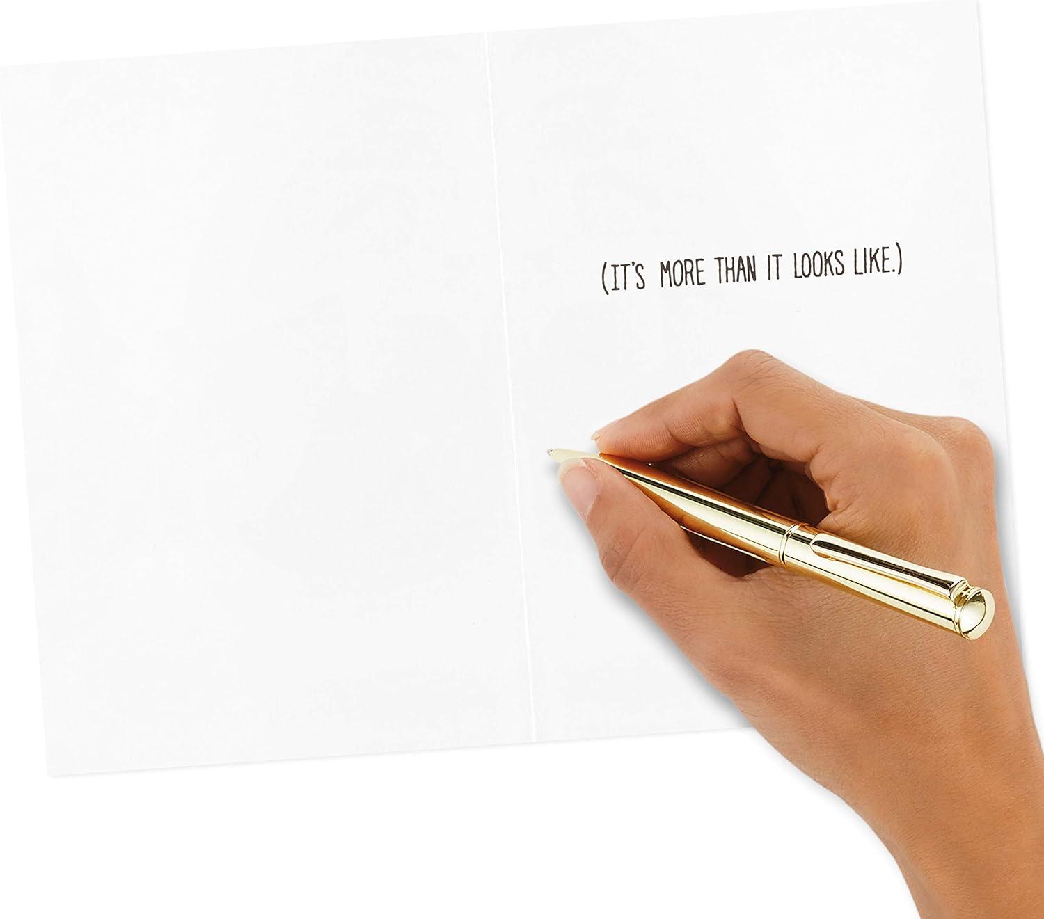 imageHallmark Shoebox Funny Birthday Card Too Old for TikTokTRex Wine and Coffee