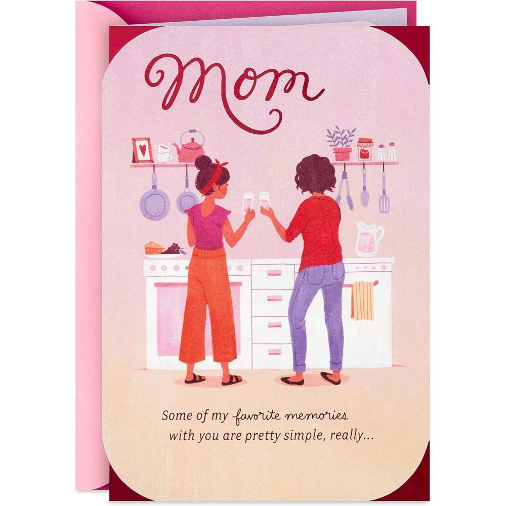 imageHallmark Birthday Card for Mom from Daughter Favorite MemoriesFavorite Memories
