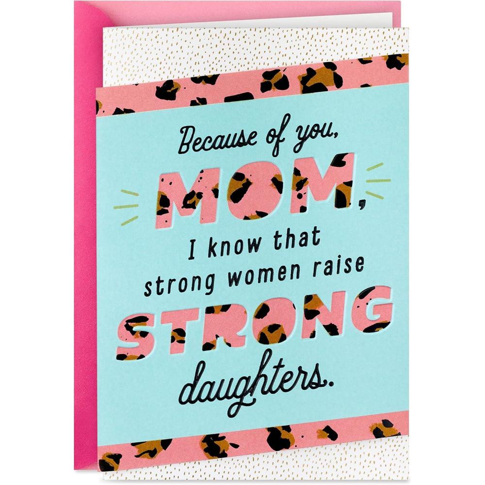 imageHallmark Birthday Card for Mom from Daughter Favorite MemoriesStrong Women