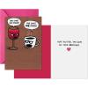 Hallmark Shoebox Funny Birthday Card (Too Old for TikTok)(T-Rex  Wine and Coffee)
