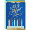 Hallmark Signature Birthday Card (Big Birthday Wishes)(Brightest Wishes)