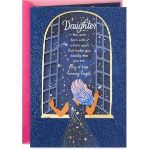 Hallmark Birthday Card for Daughter (Stars)