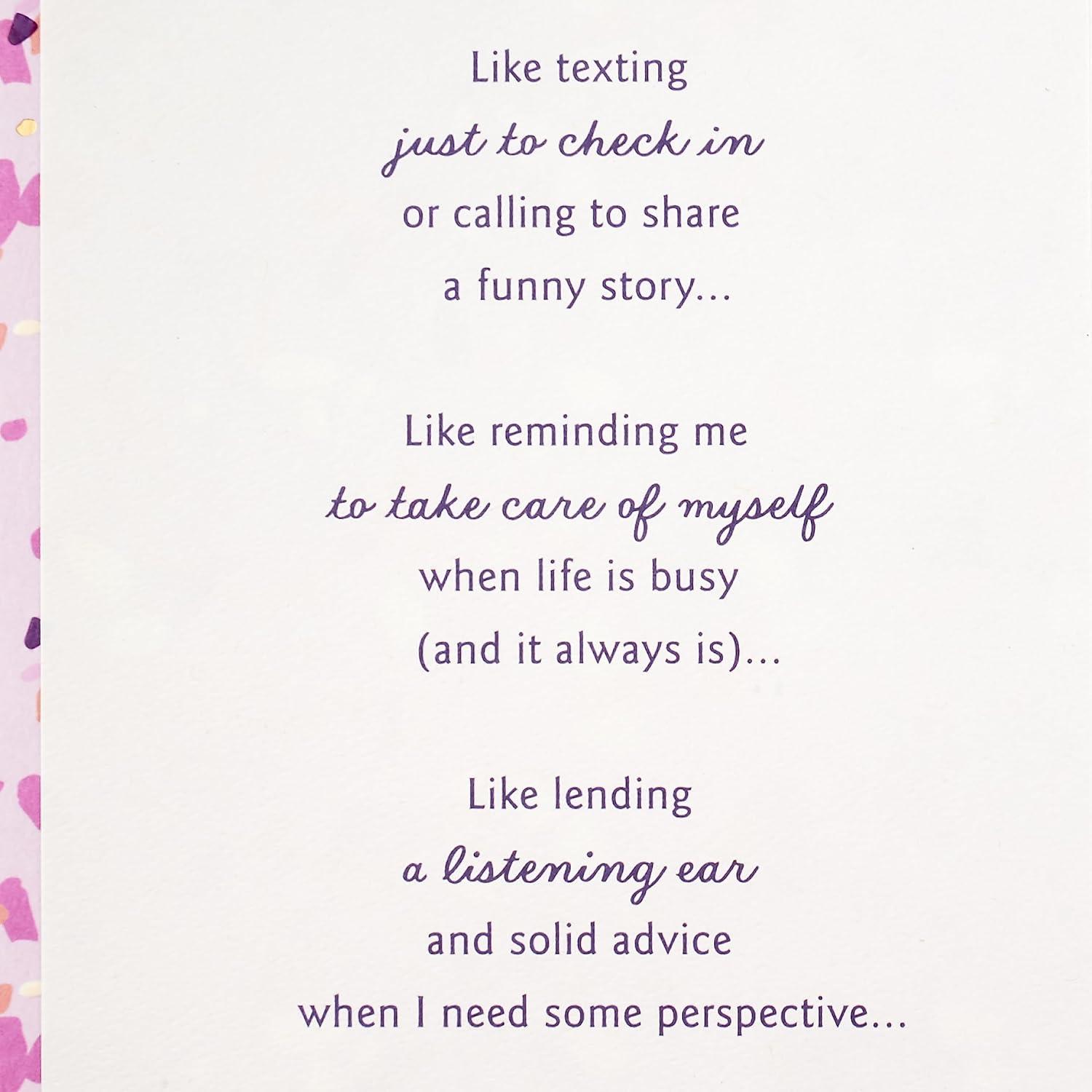 imageHallmark Birthday Card for Mom from Both or All Warm Welcoming MomLittle Things