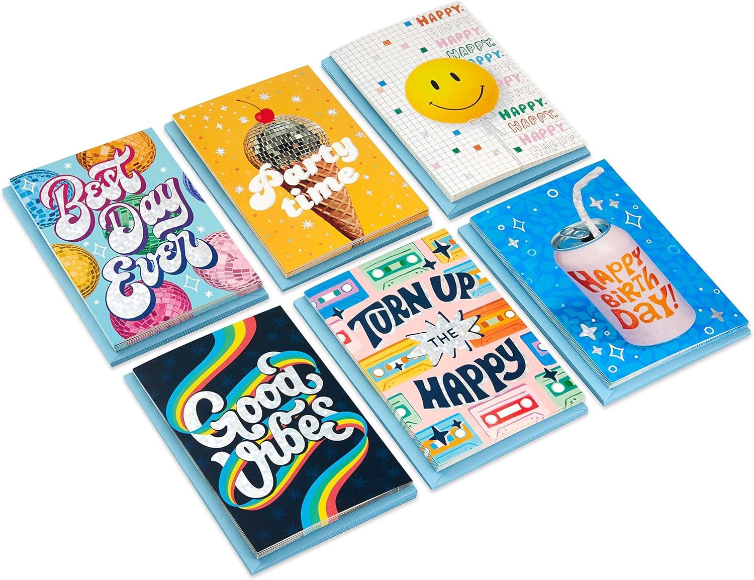 imageHallmark Birthday Cards Assortment Vintage 36 Cards with Envelopes