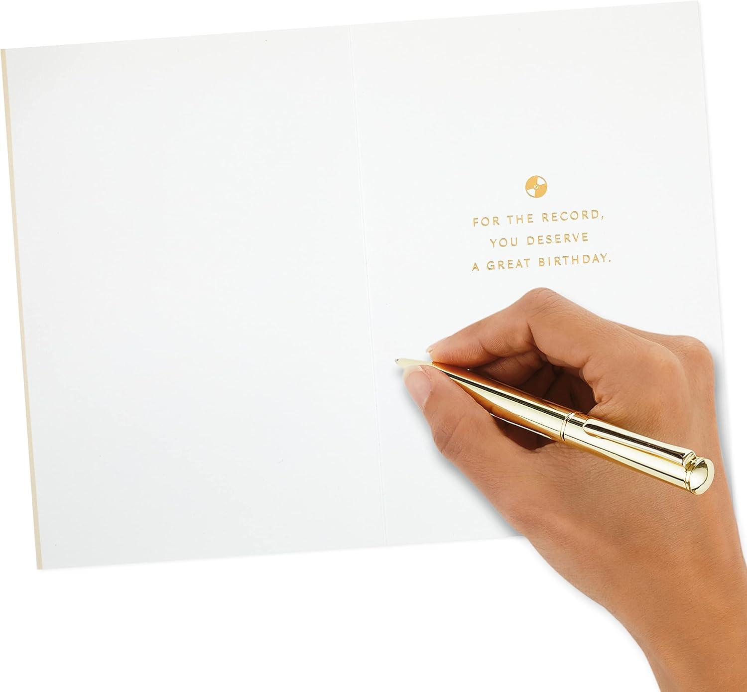 imageHallmark Signature Birthday Card Record