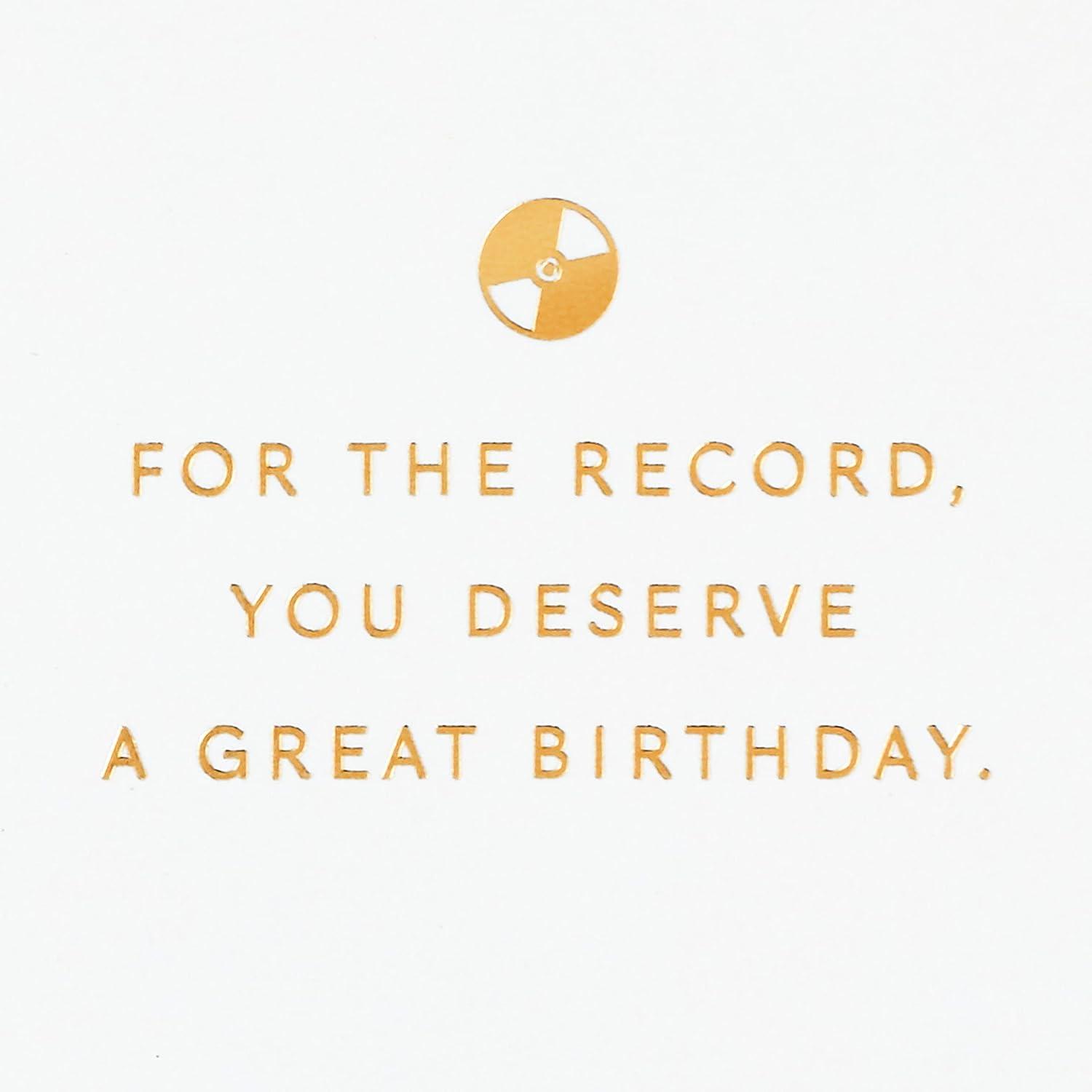 imageHallmark Signature Birthday Card Record