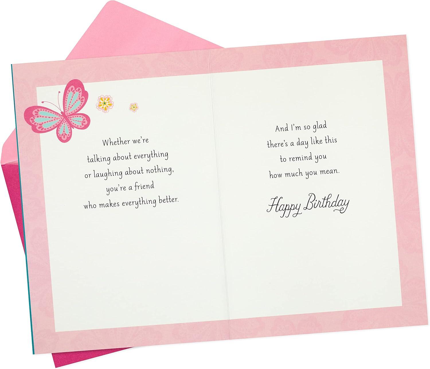 imageHallmark Signature Birthday Card for Her Sassy and Classy FlagFriend Who Makes Everything Better