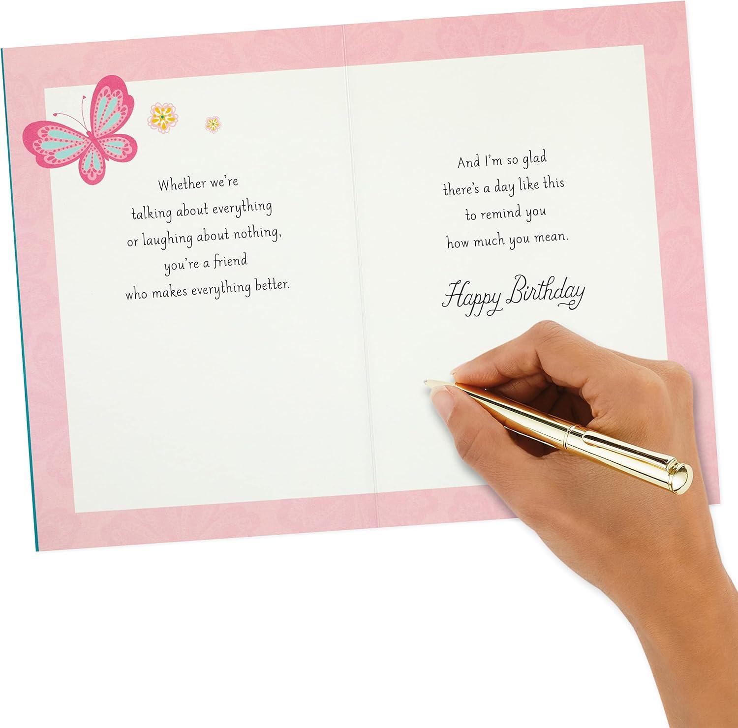 imageHallmark Signature Birthday Card for Her Sassy and Classy FlagFriend Who Makes Everything Better