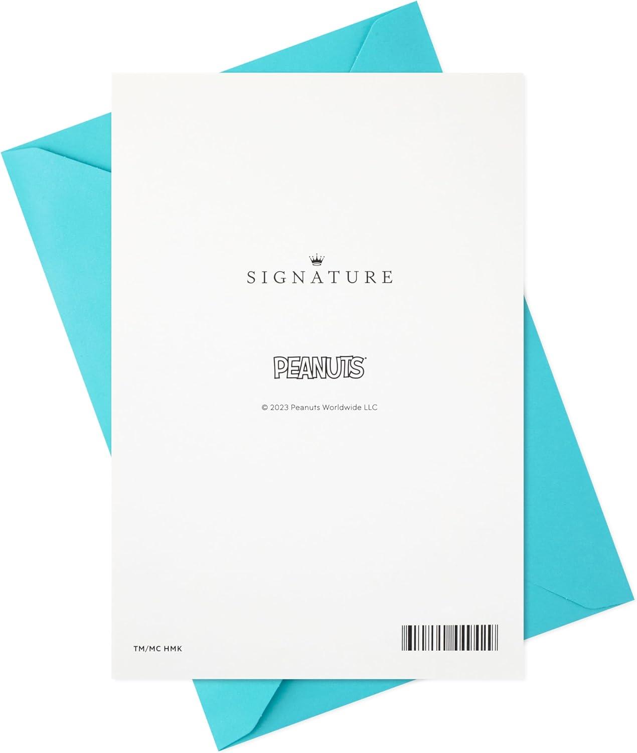 imageHallmark Signature Peanuts Birthday Card Charlie Brown and FriendsCharlie Brown and Friends