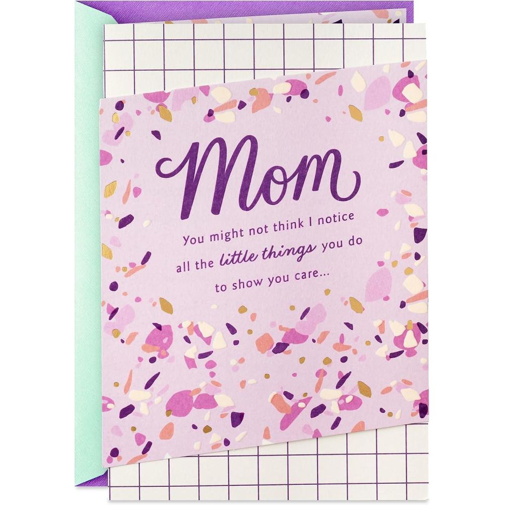 imageHallmark Birthday Card for Mom from Both or All Warm Welcoming MomLittle Things