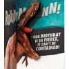 Hallmark Jurassic World Birthday Card with Sound (Pop Up T-Rex) for Kids, Dads, Friends, Family