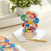 Hallmark Paper Wonder Pack of Pop Up Birthday Cards, Balloons and Cake (8 3D Cards and Envelopes)