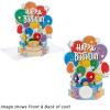 Hallmark Paper Wonder Pack of Pop Up Birthday Cards, Balloons and Cake (8 3D Cards and Envelopes)