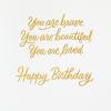 Hallmark Signature Birthday Card for Her (Sassy and Classy Flag)(You Are Everything)
