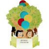 Hallmark Signature Peanuts Birthday Card (Charlie Brown and Friends)(Pop Up  Snoopy  Charlie Brown  Day Filled with Fun)