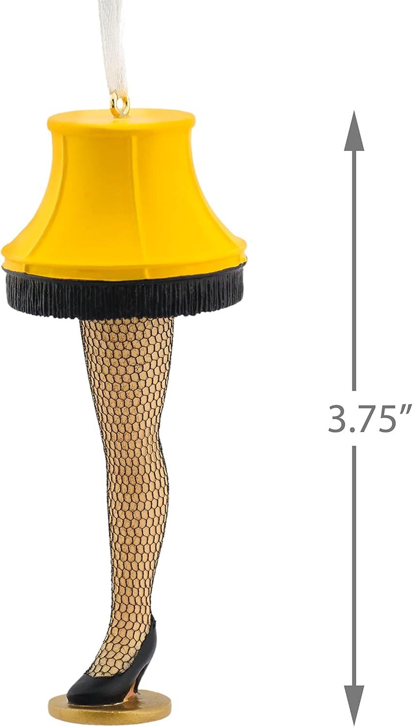 imageHallmark A Christmas Story Leg Lamp Resin Christmas Ornament 15 x 375 x 15 inchesLeg Lamp 2022