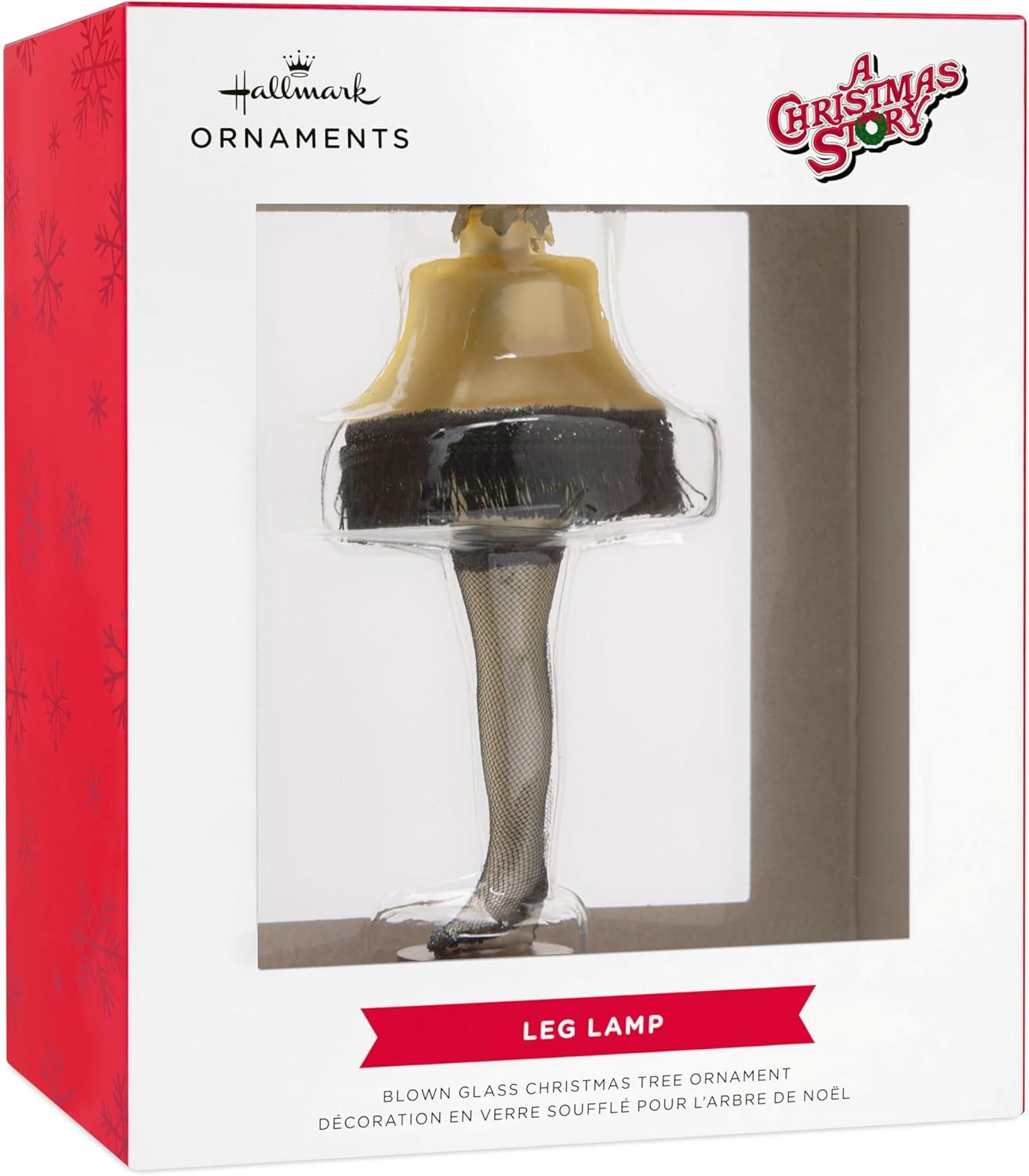 imageHallmark A Christmas Story Leg Lamp Resin Christmas Ornament 15 x 375 x 15 inchesLeg Lamp 2024