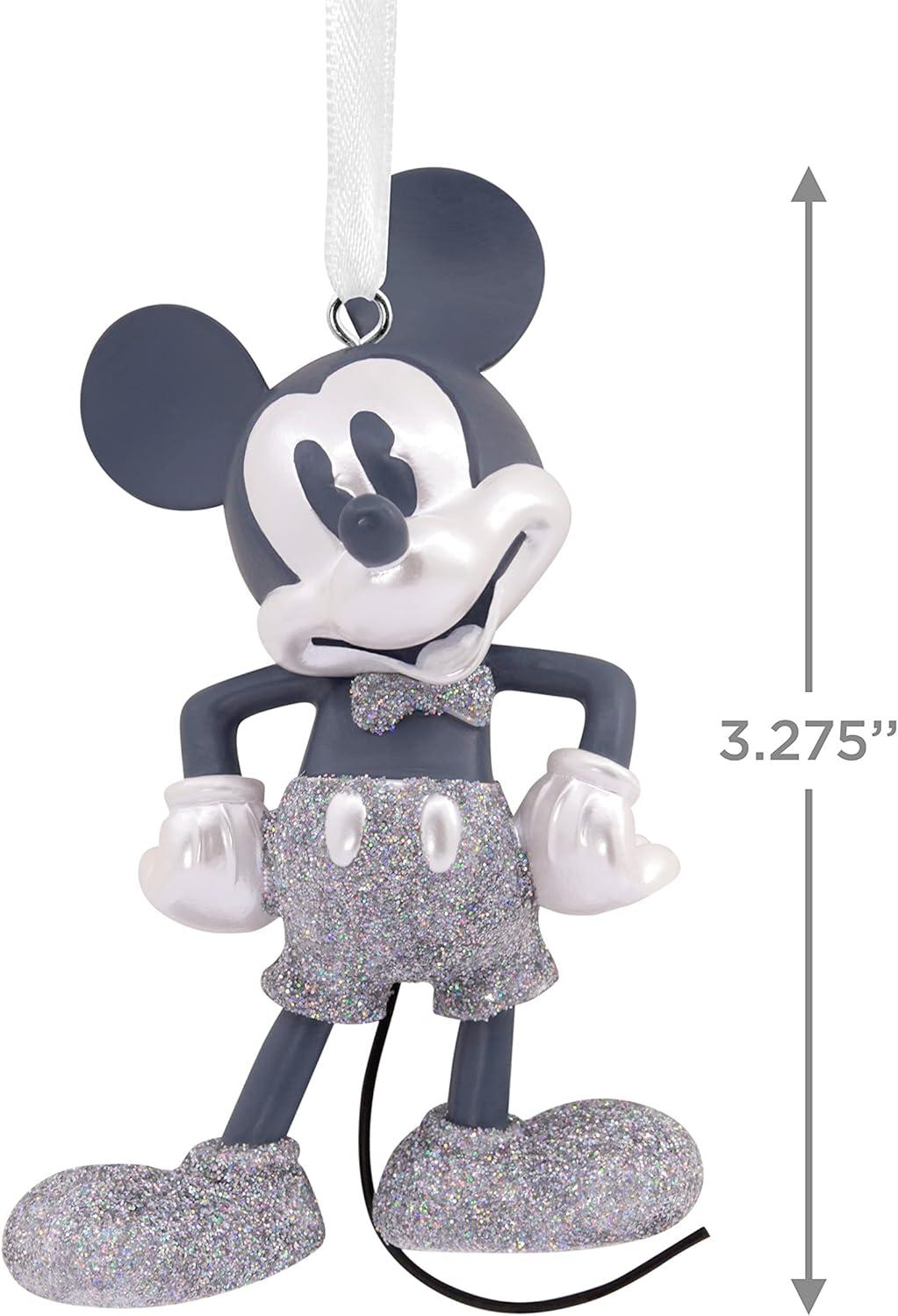 imageHallmark Disney Mickey Mouse Holding Ornament Christmas OrnamentDisney 100th Anniversary