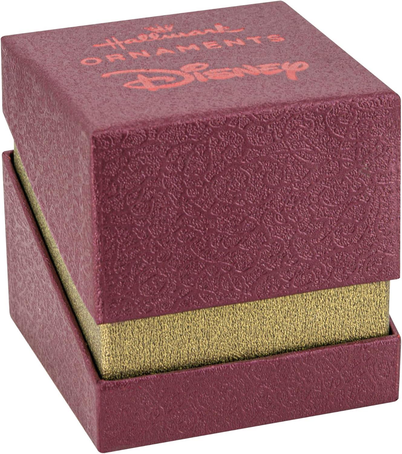 imageHallmark Disney Mickey Mouse Holding Ornament Christmas OrnamentHand Painted Glass