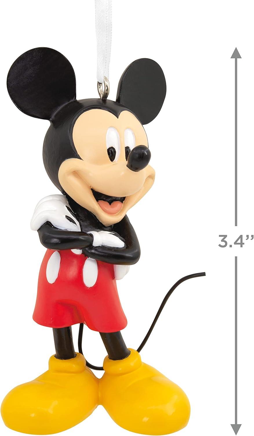 imageHallmark Disney Mickey Mouse Holding Ornament Christmas OrnamentMickey Classic Pose