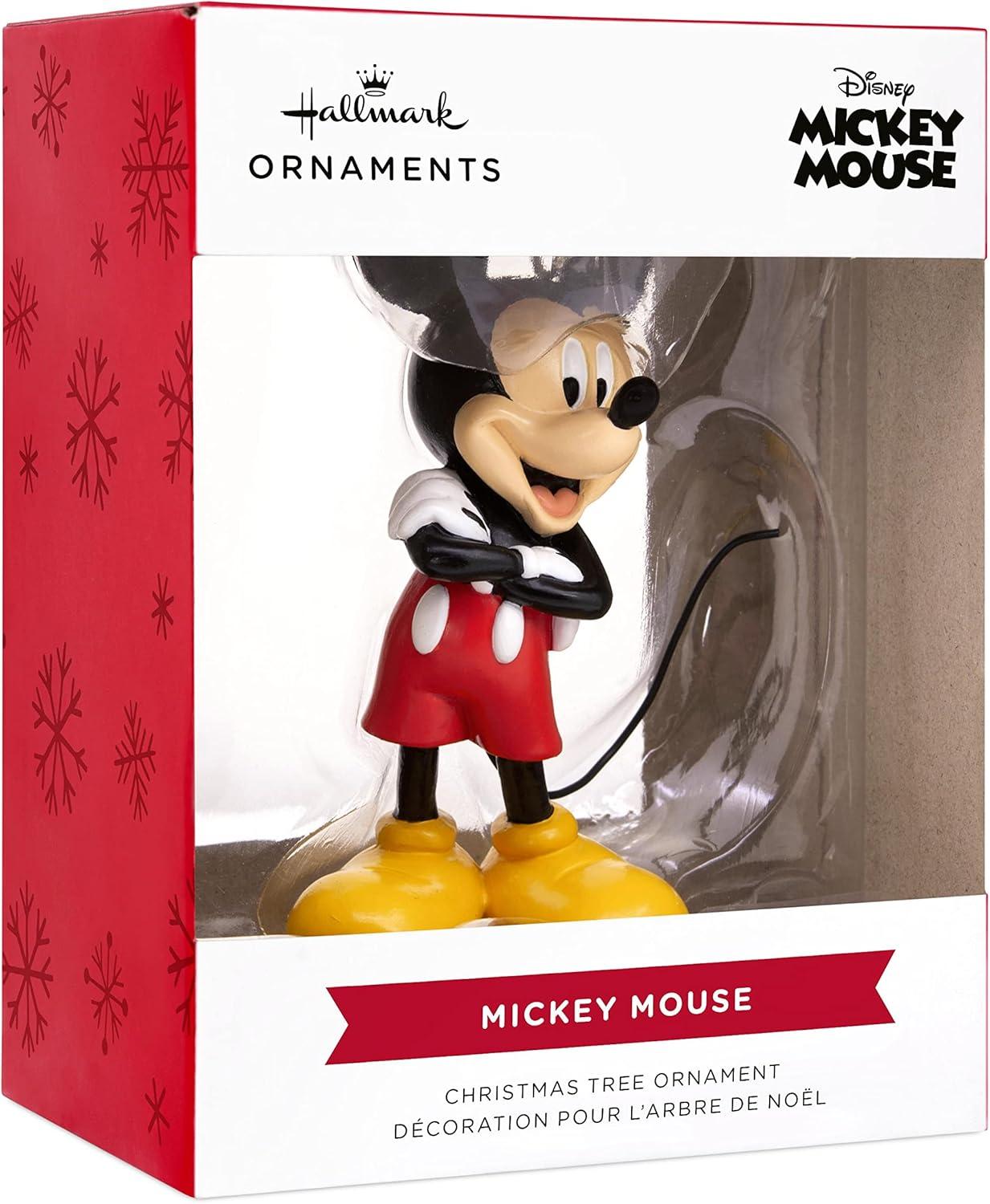 imageHallmark Disney Mickey Mouse Holding Ornament Christmas OrnamentMickey Classic Pose
