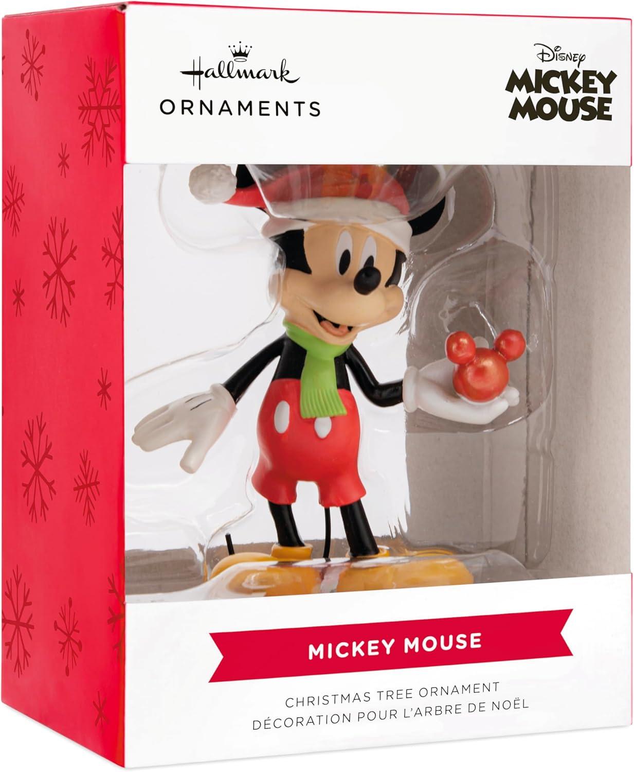 imageHallmark Disney Mickey Mouse Holding Ornament Christmas OrnamentMickey Holding Ornament